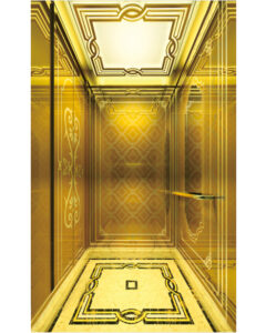 Passenger Elevator Car Decoration METRO-J047