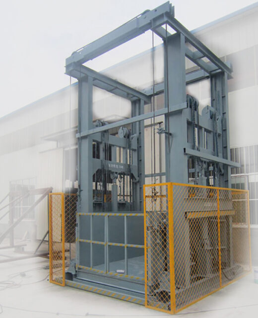 Cargo Lift -Industrial Load Ride. METRO LIFT, Capacity 1 Ton.lift height: 4.5 m